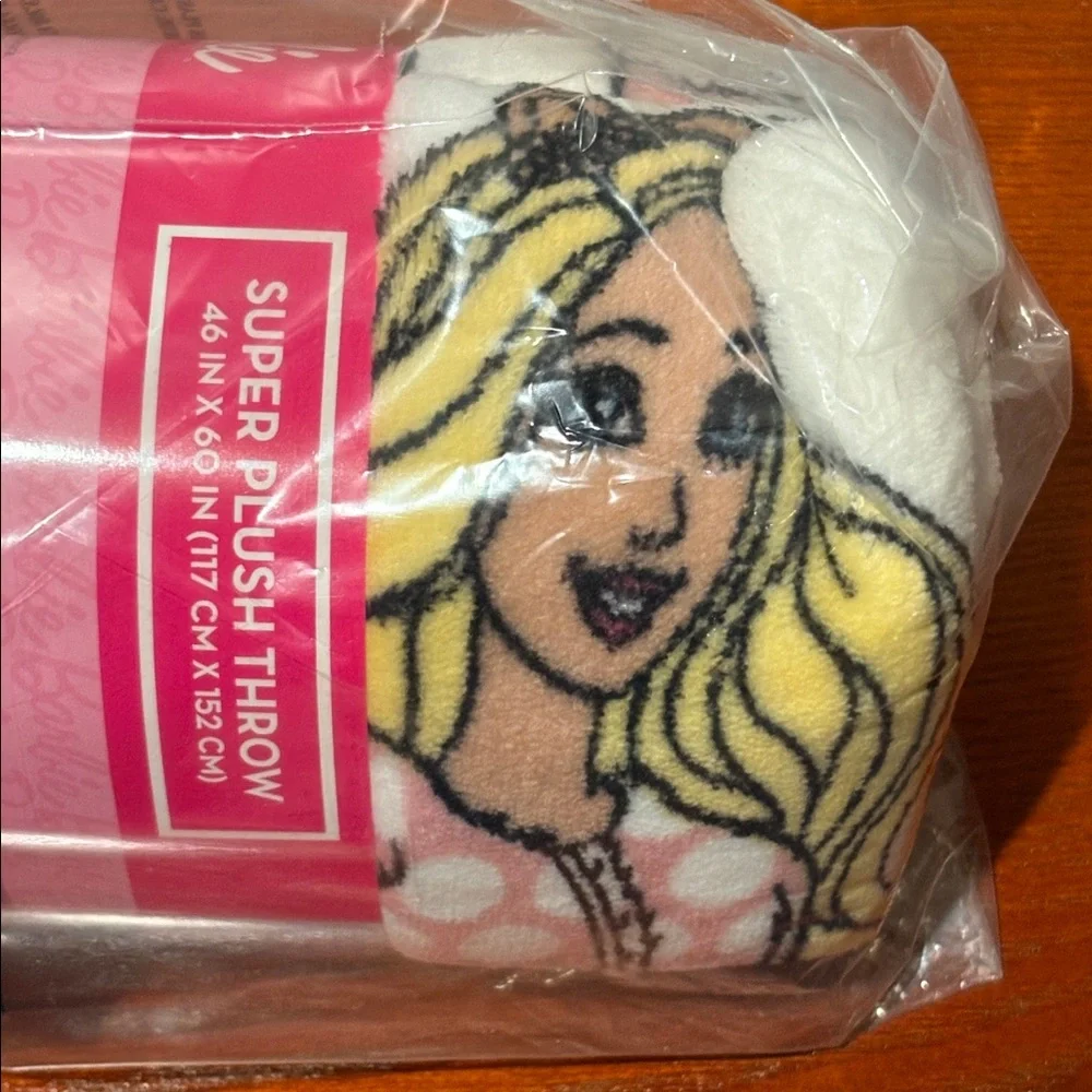 Barbie Christmas Throw Blanket